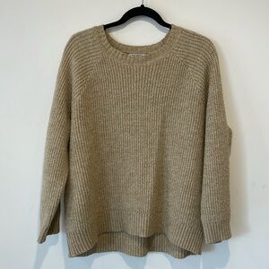 Chunky knit sweater